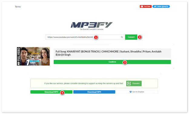mp3fy youtube to mp3